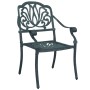 Garden chairs 2 units green cast aluminum by vidaXL, Garden chairs - Ref: Foro24-4002801, Price: 277,33 €, Discount: %