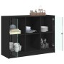 Aparador madera de ingeniería negro 102x37x75,5 cm de vidaXL, Aparadores - Ref: Foro24-3295872, Precio: 107,76 €, Descuento: %