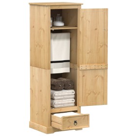 Corona wardrobe solid pine wood 55x50x170 cm by vidaXL, Wardrobes - Ref: Foro24-4002766, Price: 176,27 €, Discount: %