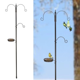 HI Standard Bird Feeder Black by HI, Bird feeders - Ref: Foro24-429125, Price: 27,10 €, Discount: %