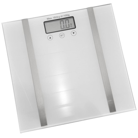 HI Scale with Body Analysis Silver by HI, Body weight scales - Ref: Foro24-429165, Price: 19,20 €, Discount: %