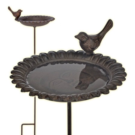 HI Brown Cast Iron Birdbath/Bath by HI, Birdbaths - Ref: Foro24-429171, Price: 30,52 €, Discount: %