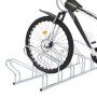 Stand for 6 bicycles independent floor galvanized steel by vidaXL, Bases and supports for storing bicycles - Ref: Foro24-4005...