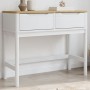 FLORO console table solid white pine wood 89.5x36.5x73 cm by vidaXL, Side tables - Ref: Foro24-374021, Price: 110,41 €, Disco...