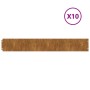 Flexible Corten steel lawn edging 10 pieces 15x103 cm by vidaXL, grass trimmers - Ref: Foro24-821892, Price: 60,81 €, Discoun...