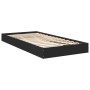 Estructura de cama madera de ingeniería negra 90x200 cm de vidaXL, Camas y somieres - Ref: Foro24-842064, Precio: 75,83 €, De...