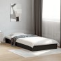 Estructura de cama madera de ingeniería negra 90x200 cm de vidaXL, Camas y somieres - Ref: Foro24-842064, Precio: 75,83 €, De...