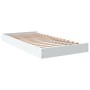 Estructura de cama madera de ingeniería blanca 90x190 cm de vidaXL, Camas y somieres - Ref: Foro24-842070, Precio: 74,61 €, D...