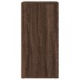 Aparadores 2 uds madera de ingeniería marrón roble 60x39x80 cm de vidaXL, Aparadores - Ref: Foro24-3276629, Precio: 191,72 €,...