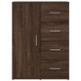 Aparadores 2 uds madera de ingeniería roble marrón 59x39x80 cm de vidaXL, Aparadores - Ref: Foro24-3276636, Precio: 193,99 €,...