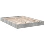 Estructura de cama madera de ingeniería gris hormigón 140x200cm de vidaXL, Camas y somieres - Ref: Foro24-842024, Precio: 98,...