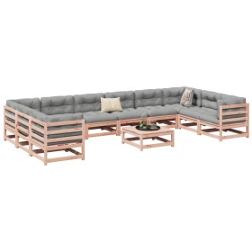 Gartensofa-Set 11-teilig aus massivem Douglasienholz von vidaXL, Gartensets - Ref: Foro24-3299646, Preis: 597,91 €, Rabatt: %