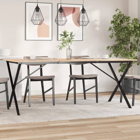 Cast iron X-structure dining table legs 160x80x73 cm by vidaXL, Table legs - Ref: Foro24-357912, Price: 70,64 €, Discount: %