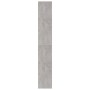 Betongraues Sperrholzregal 40x30x189 cm von vidaXL, Bücherregale und Regale - Ref: Foro24-800958, Preis: 59,42 €, Rabatt: %