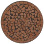 Juego de bistró de mosaico de hierro y cerámica terracota de vidaXL, Conjuntos de jardín - Ref: Foro24-3216352, Precio: 209,9...