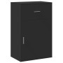 Black engineered wood storage cabinet 56.5x39x90 cm by vidaXL, Lockers and storage cabinets - Ref: Foro24-840710, Price: 79,3...