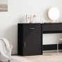 Black engineered wood storage cabinet 56.5x39x90 cm by vidaXL, Lockers and storage cabinets - Ref: Foro24-840710, Price: 79,3...