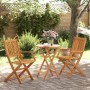 3-teiliges klappbares Bistroset aus massivem Akazienholz von vidaXL, Gartensets - Ref: Foro24-3295250, Preis: 150,74 €, Rabat...