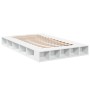 Estructura de cama madera de ingeniería blanca 120x190 cm de vidaXL, Camas y somieres - Ref: Foro24-3280503, Precio: 152,99 €...