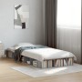 Estructura de cama madera de ingeniería gris Sonoma 100x200 cm de vidaXL, Camas y somieres - Ref: Foro24-3280515, Precio: 132...