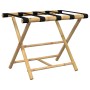 Soporte plegable para maletas bambú 62x42x50,5 cm de vidaXL, Portaequipajes y soportes para maletas - Ref: Foro24-366453, Pre...