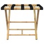 Soporte plegable para maletas bambú 62x42x50,5 cm de vidaXL, Portaequipajes y soportes para maletas - Ref: Foro24-366453, Pre...