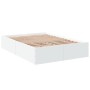 Estructura de cama madera de ingeniería blanca 135x190 cm de vidaXL, Camas y somieres - Ref: Foro24-3281035, Precio: 119,69 €...