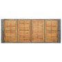 9 Stück synthetisches Rattan Gartenbar-Möbel Akaziengrau Holz von vidaXL, Gartensets - Ref: Foro24-49567, Preis: 631,02 €, Ra...