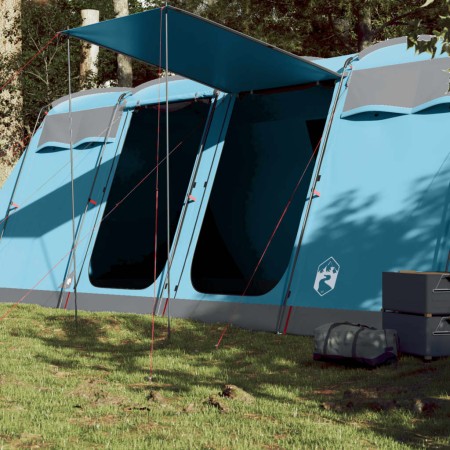 Family tunnel tent 8 people waterproof blue by vidaXL, tents - Ref: Foro24-94617, Price: 326,99 €, Discount: %