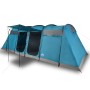 Family tunnel tent 8 people waterproof blue by vidaXL, tents - Ref: Foro24-94617, Price: 326,99 €, Discount: %