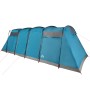 Family tunnel tent 8 people waterproof blue by vidaXL, tents - Ref: Foro24-94617, Price: 326,99 €, Discount: %