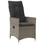 Garden recliners and cushions 2 pcs gray synthetic rattan by vidaXL, Garden chairs - Ref: Foro24-365647, Price: 207,32 €, Dis...