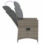 Garden recliners and cushions 2 pcs gray synthetic rattan by vidaXL, Garden chairs - Ref: Foro24-365647, Price: 207,32 €, Dis...