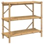 3-tier bamboo shelf 100x40x90 cm by vidaXL, Shelves - Ref: Foro24-366458, Price: 86,88 €, Discount: %