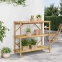 3-tier bamboo shelf 100x40x90 cm by vidaXL, Shelves - Ref: Foro24-366458, Price: 86,88 €, Discount: %