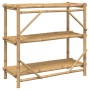 3-tier bamboo shelf 100x40x90 cm by vidaXL, Shelves - Ref: Foro24-366458, Price: 86,88 €, Discount: %