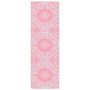 Alfombra de exterior PP rosa 80x250 cm de vidaXL, Protectores para exterior - Ref: Foro24-317036, Precio: 26,20 €, Descuento: %