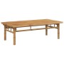 Mesa de centro de bambú 110x55x35 cm de vidaXL, Mesas de centro - Ref: Foro24-366470, Precio: 87,25 €, Descuento: %