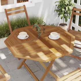 Octagonal solid teak wood table top 90x90x2.5 cm by vidaXL, Table tops - Ref: Foro24-366667, Price: 120,66 €, Discount: %