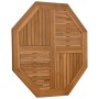 Octagonal solid teak wood table top 90x90x2.5 cm by vidaXL, Table tops - Ref: Foro24-366667, Price: 120,56 €, Discount: %