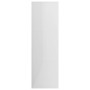 Glossy white plywood shelf 98x30x98 cm by vidaXL, Bookcases and shelves - Ref: Foro24-801122, Price: 92,36 €, Discount: %