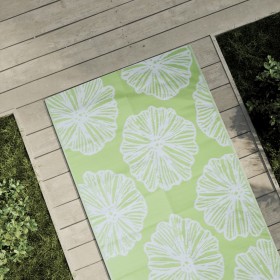 Alfombra de exterior PP verde 80x150 cm de vidaXL, Protectores para exterior - Ref: Foro24-368591, Precio: 16,73 €, Descuento: %