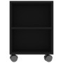 Black plywood TV cabinet 120x35x48 cm by vidaXL, TV Furniture - Ref: Foro24-801347, Price: 109,99 €, Discount: %