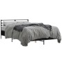 Estructura de cama madera de ingeniería y metal negro 120x190cm de vidaXL, Camas y somieres - Ref: Foro24-3280067, Precio: 14...