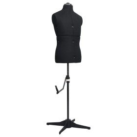 Adjustable tailor mannequin black man size 37-45 by vidaXL, Gallants at night - Ref: Foro24-288494, Price: 187,99 €, Discount: %