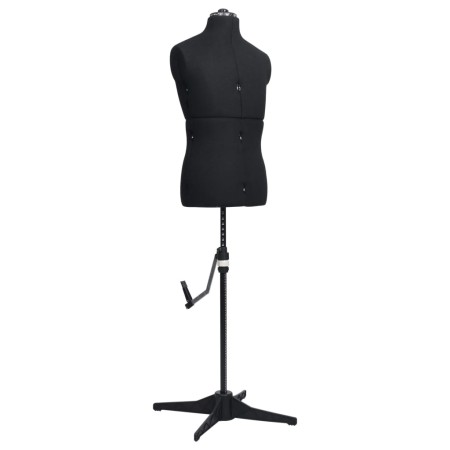 Adjustable tailor mannequin black man size 37-45 by vidaXL, Gallants at night - Ref: Foro24-288494, Price: 187,96 €, Discount: %