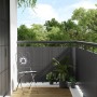 Anthracite gray synthetic rattan balcony awning 500x100 cm by vidaXL, fence panels - Ref: Foro24-156243, Price: 61,02 €, Disc...