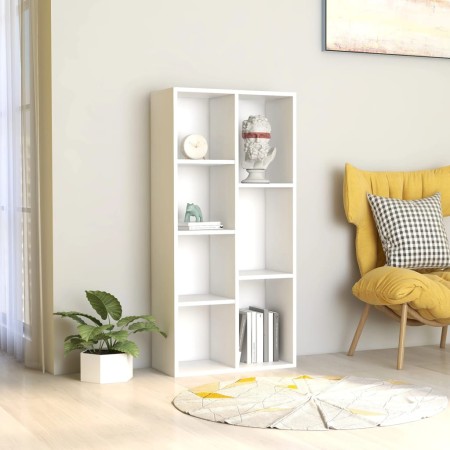 White plywood bookcase shelf 50x25x106 cm by vidaXL, Bookcases and shelves - Ref: Foro24-801107, Price: 62,33 €, Discount: %