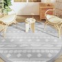 Gray PP outdoor rug Ø200 cm by vidaXL, Outdoor protectors - Ref: Foro24-368532, Price: 39,08 €, Discount: %