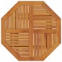 Mesa de jardín plegable madera maciza de acacia Ø70x75 cm de vidaXL, Mesas de jardín - Ref: Foro24-4004910, Precio: 67,94 €, ...